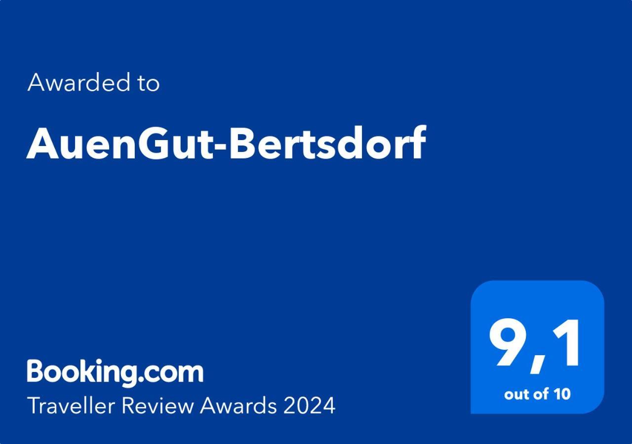 Appartamento Auengut-Bertsdorf Esterno foto